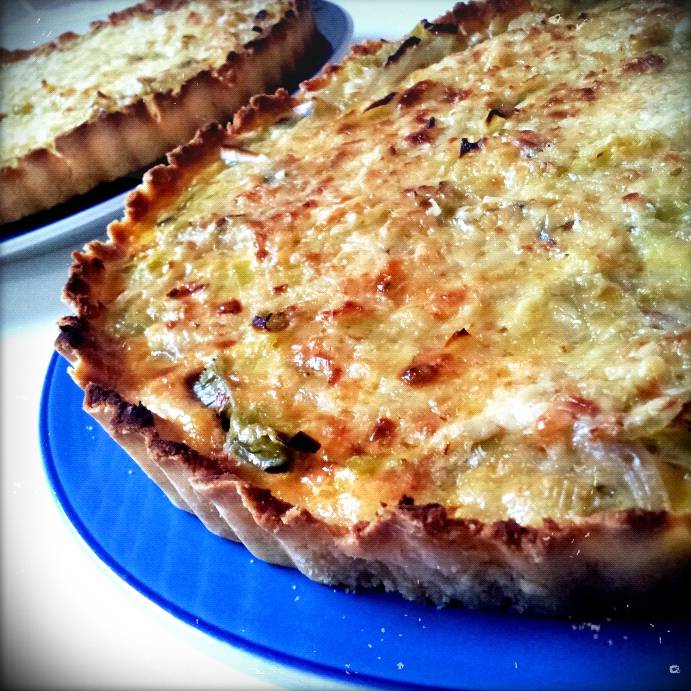 Caramelised Leek &amp; Onion Tart &ndash; Food to Nourish