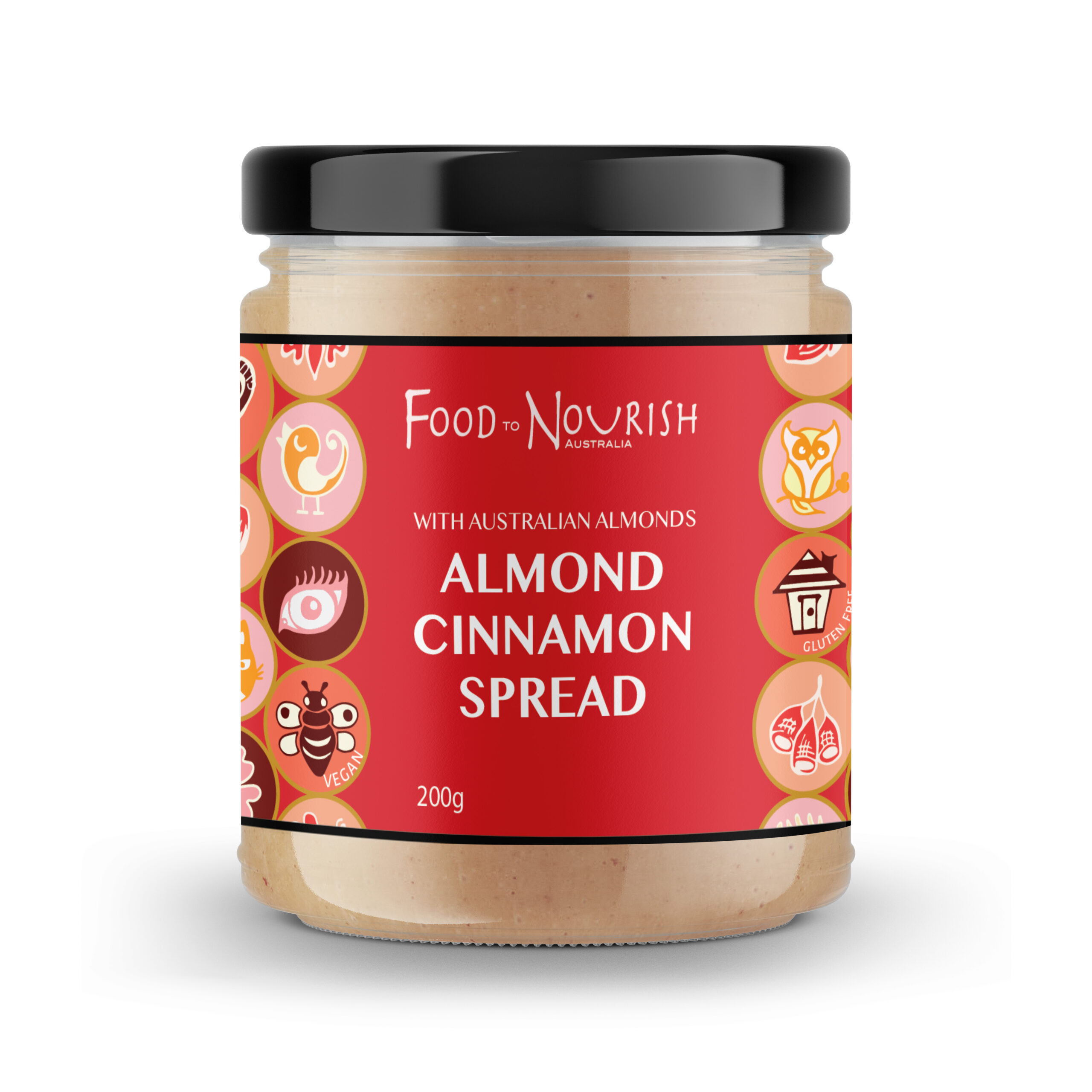 Food to Nourish Almond Cinnamon Spread