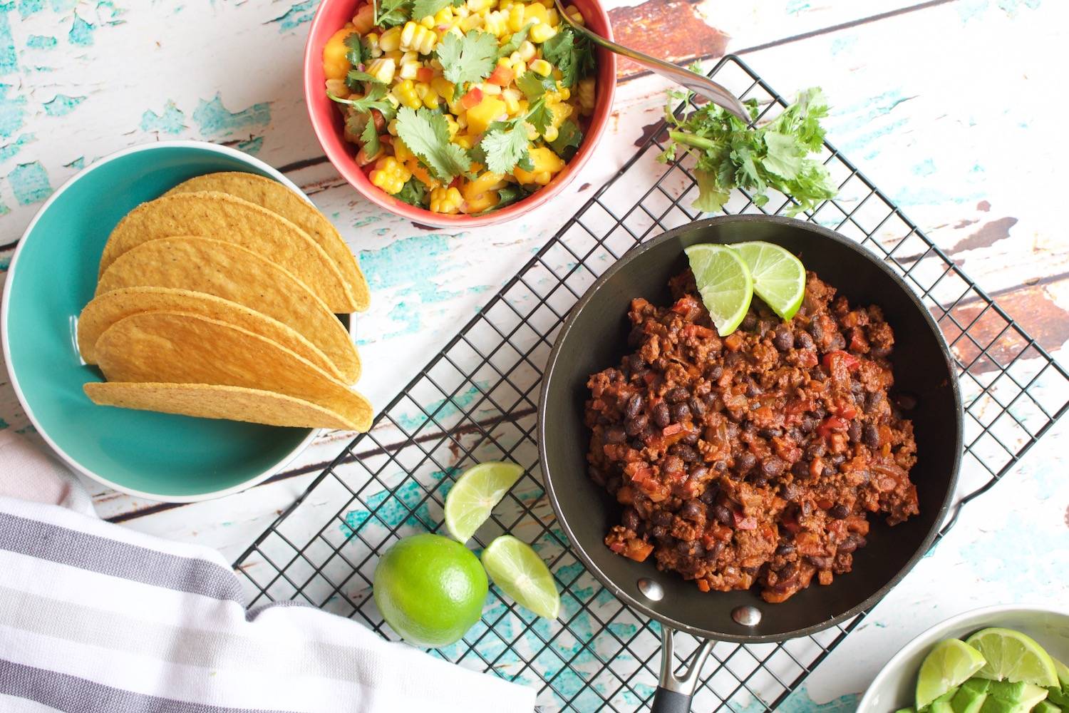 Black Bean Beef Mince Tacos – Food To Nourish