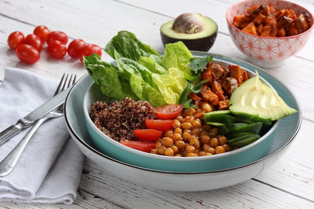 Poke Bowl with Chickpeas