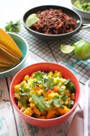 Mango & Grilled Corn Salsa – Food To Nourish