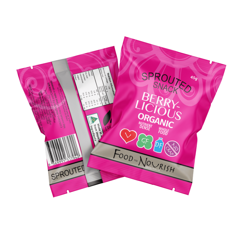 Berrylicious Sprouted Snack 45g