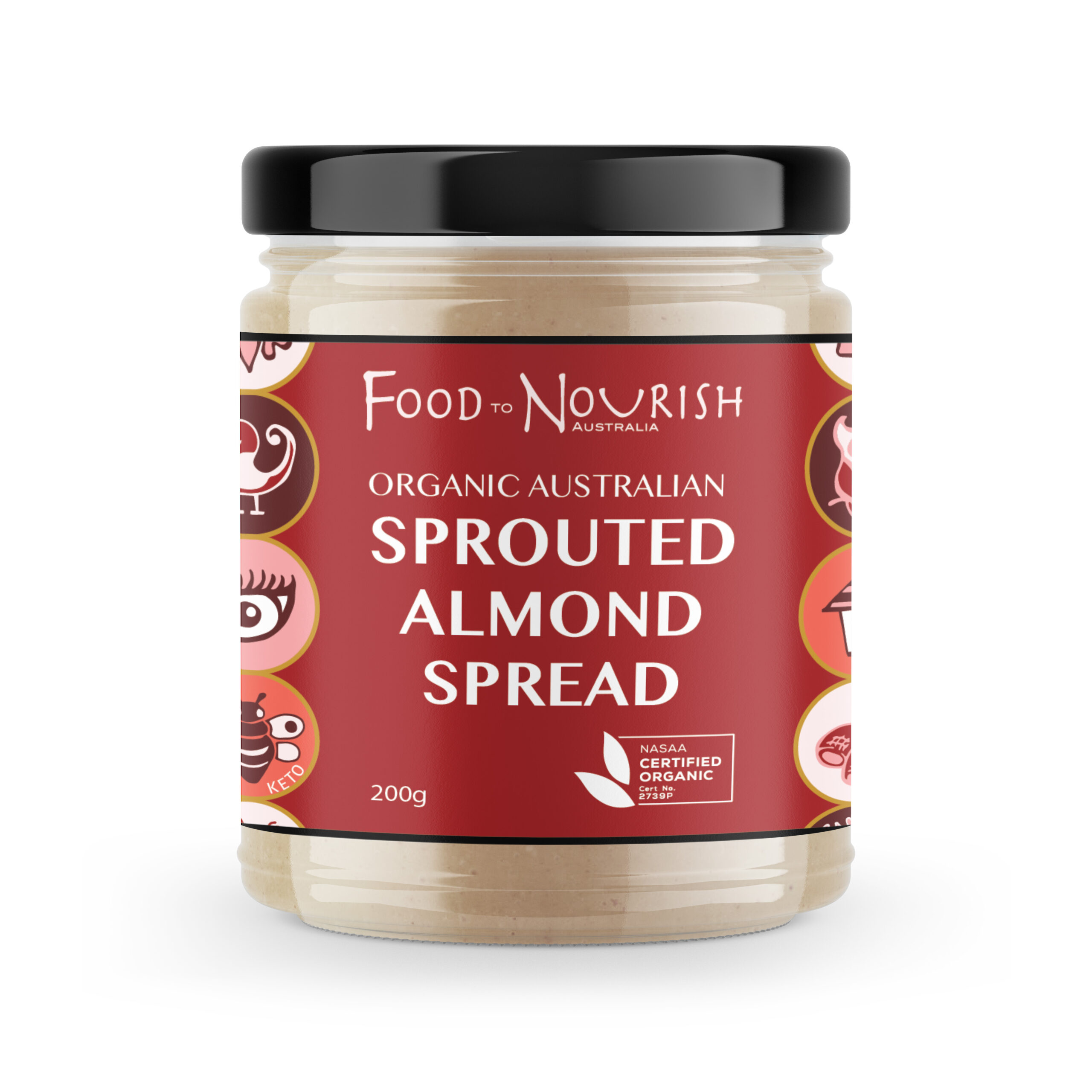 Sprouted Almond Spread 200g