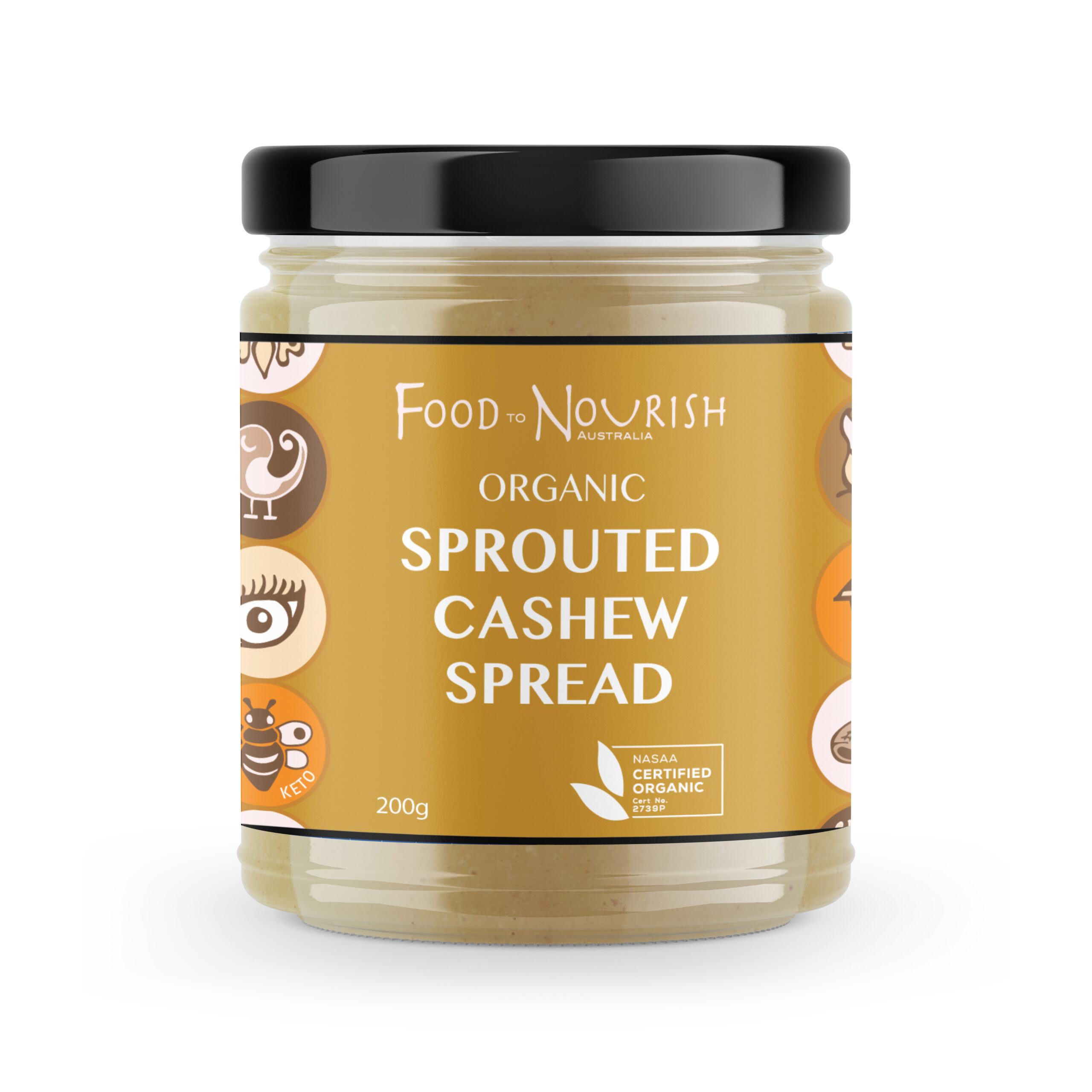 Sprouted Cashew Spread 200g